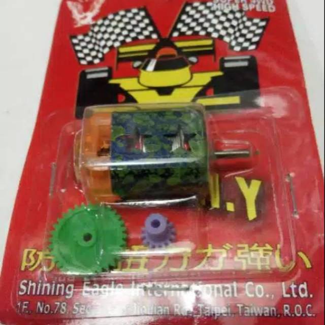 Dinamo setan merah+ gir dinamo tamiya