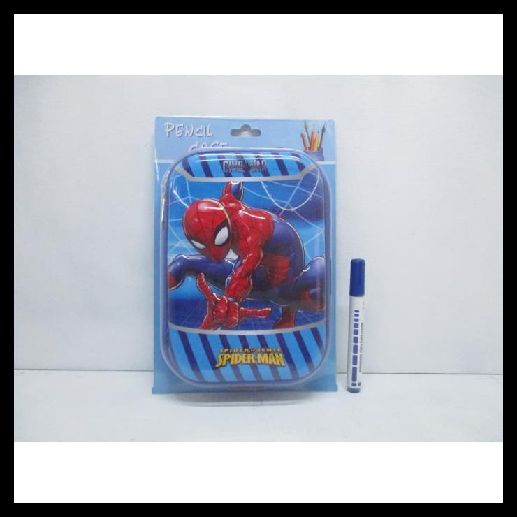 

Tempat Pensil Spiderman - Kotak Pensil 15 Cm
