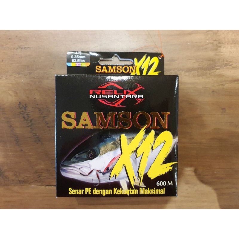 Senar PE Samson X12 600m PE 4 relix nusantara