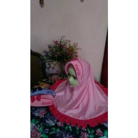 jilbab anak TK /jilbab bergo/jilbabTK
