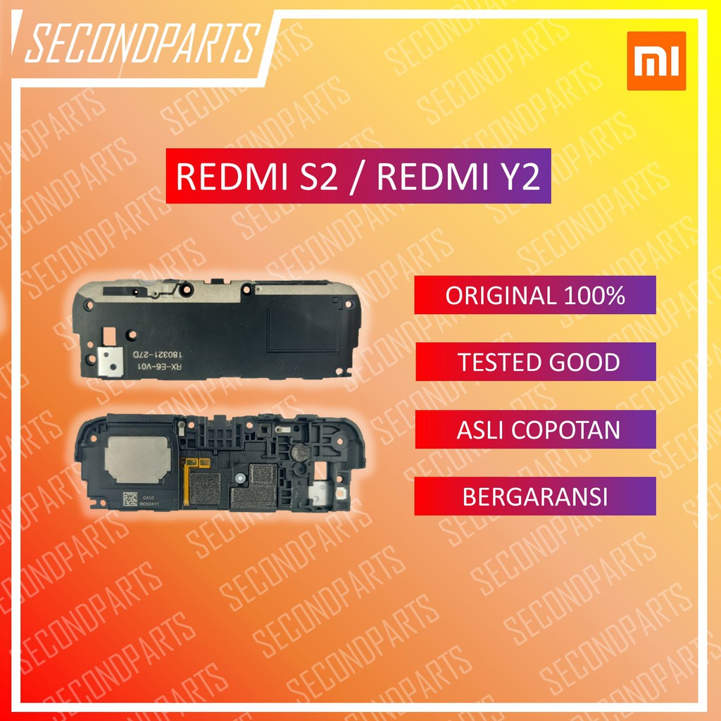 SPEAKER MUSIC BUZZER SUARA XIAOMI REDMI S2 ORIGINAL COPOTAN