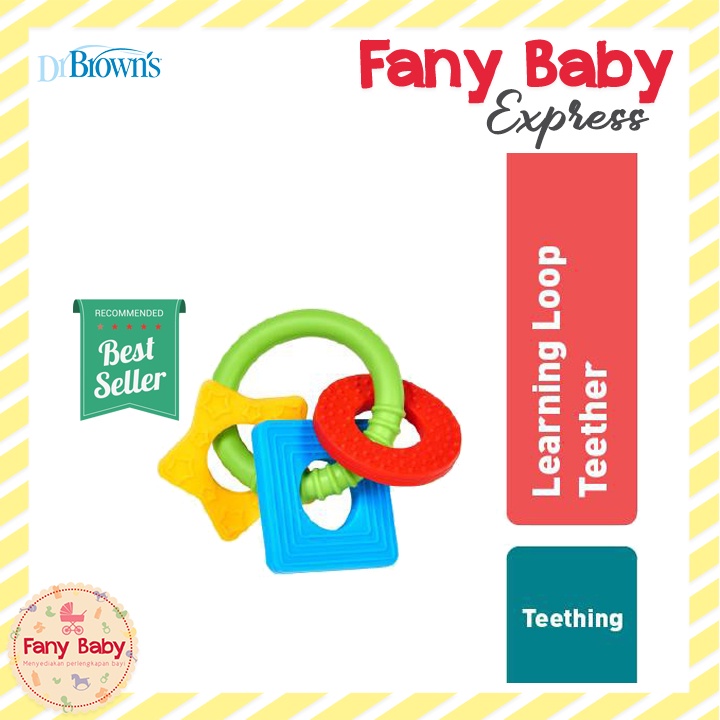 DR BROWNS LEARNING LOOP TEETHER / TE001