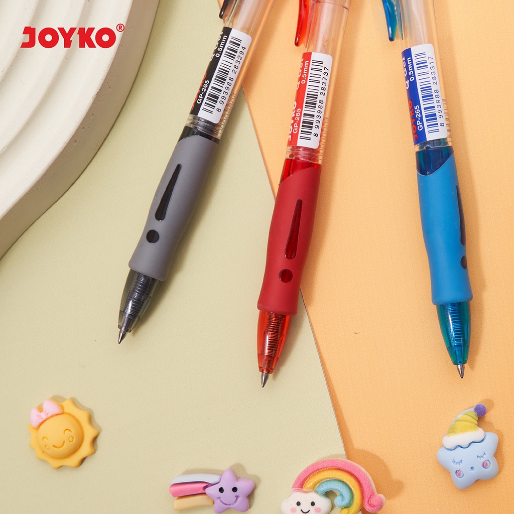 

New Pens Pulpen Pensil ATK Gel Pen Pulpen Pena Joyko GP-265 Q Gel 0.5 mm Premium