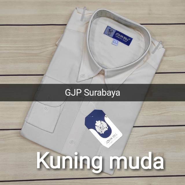 kemeja kerja kantor pria panjang size S M L XL