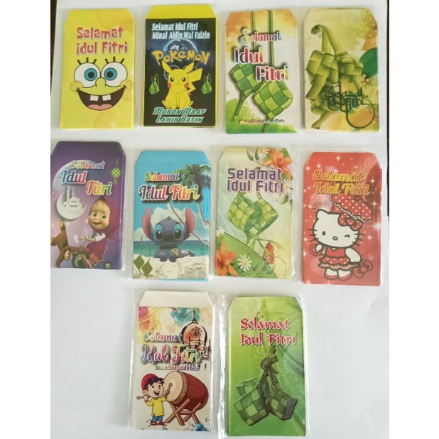 

Amplop Lebaran 1 pak isi 10