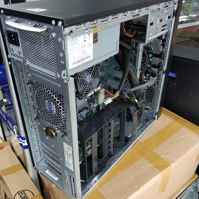 PC SERVER UNBK, LENOVO S20 XEON QUAD CORE 2.13GHZ/8GB/500GB/LANCART 2 siap pakei