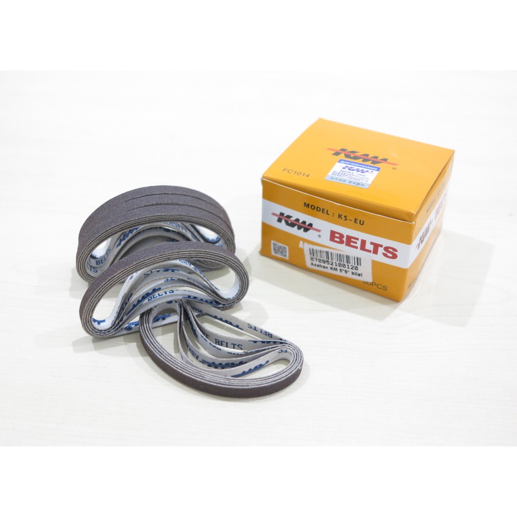 Abrasive Belts KM Belts / Asahan Mesin Potong Bahan Kain KM 5&quot; Kilat