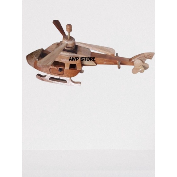 Mainan Anak Miniatur Pajangan Helicopter