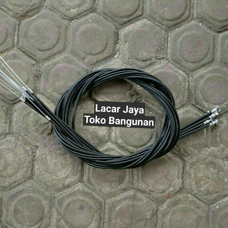 Kabel Rem Sepeda Belakang Panjang 2 Meter Hitam Termurah Terlaris