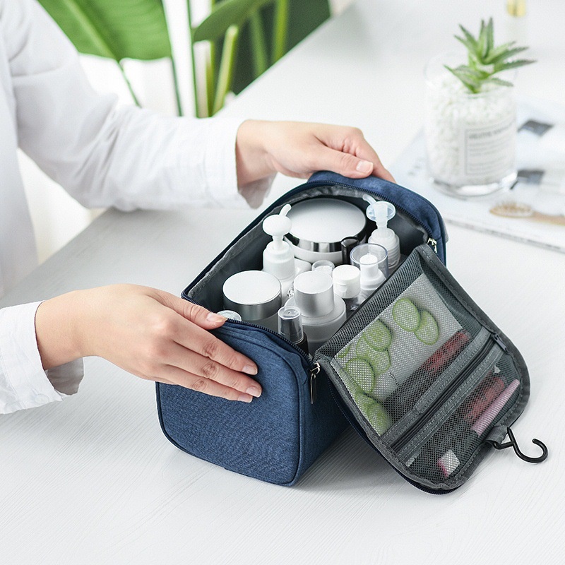 BOSJKT1478 Tas Organizer Kosmetik Toiletries Travel Bag Tas Peralatan Mandi Portable