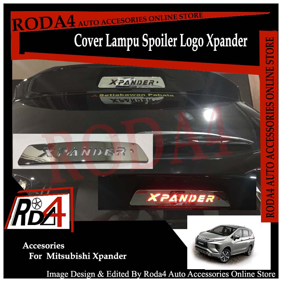 Cover Lampu Spoiler Logo XPANDER