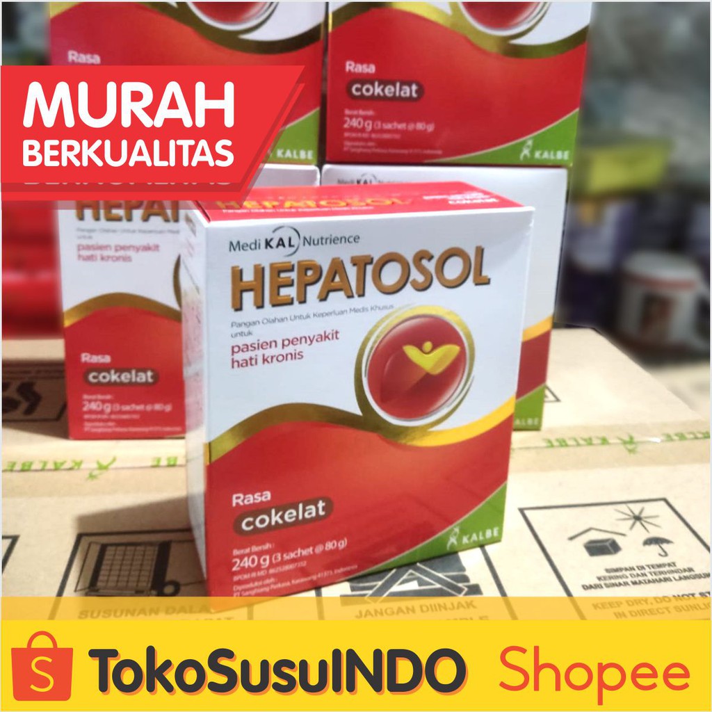 

Hepatosol Cokelat 240gram