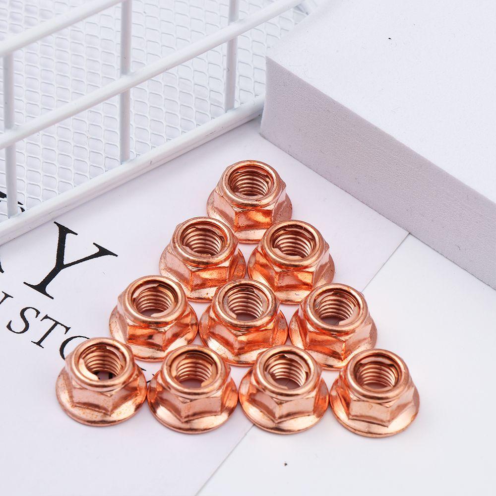 Nanas 12Pcs Mur 8mm Alat Manifold Praktis M8 Nut