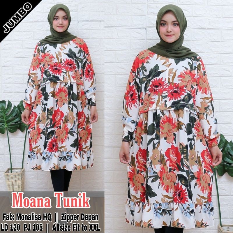 Tunik super Jumbo moana uk XxL XL