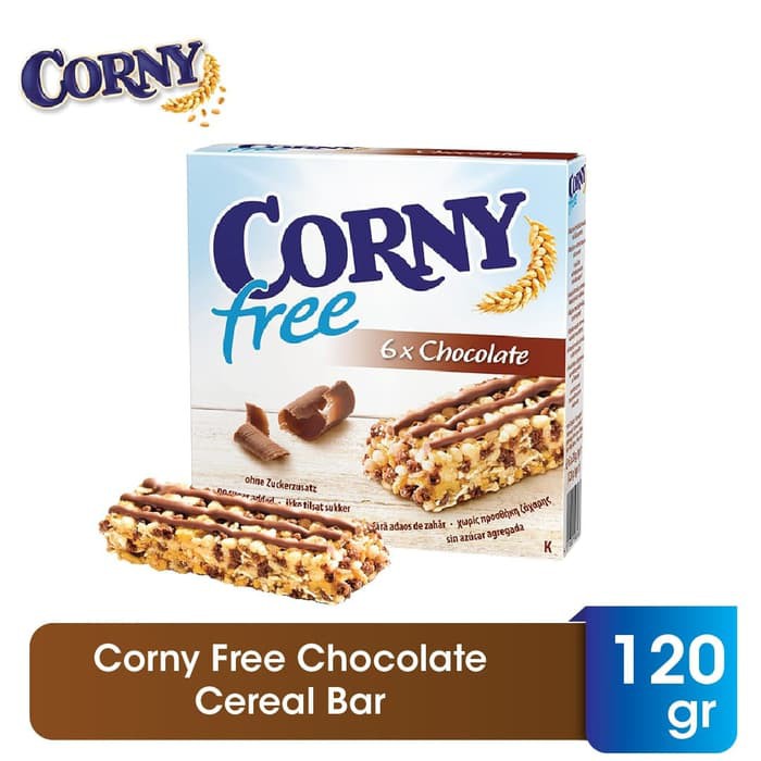 

Corny Free Chocolate 120gr - Cereal Bar