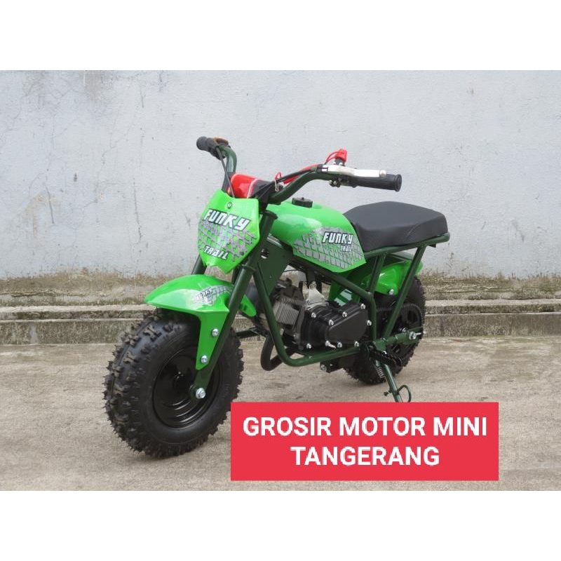 MOTOR FUNKY MODEL TERBARU MESIN 2TAK 50CC  BEBAN 75KG