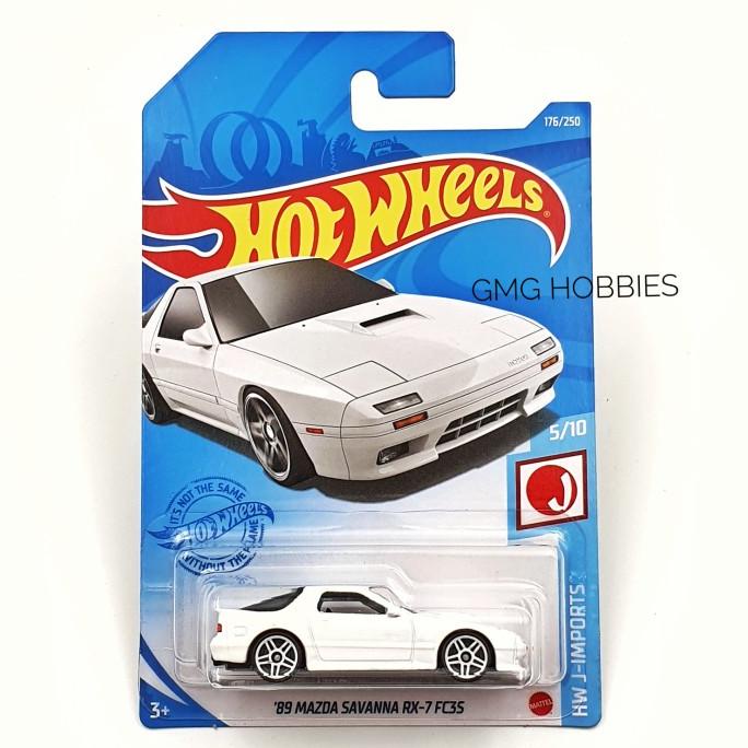 J 2021 '89 MAZDA SAVANNA RX-7 FC35 HOTWHEELS HOT WHEELS DIECAST MOBIL