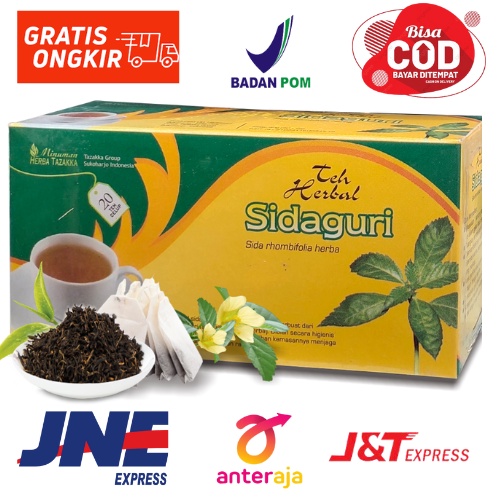 

TEH HERBAL SIDAGURI Tazakka isi 20 Celup untuk mengatasi masalah Persendian dan asam urat sudah BPOM HALAL dan ORIGINAL