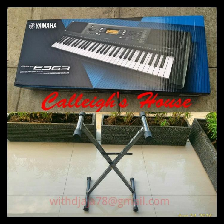 Obral Keyboard Yamaha Psr E 363 / Psr E363 Original Plus Stand Keyboard Terbatas