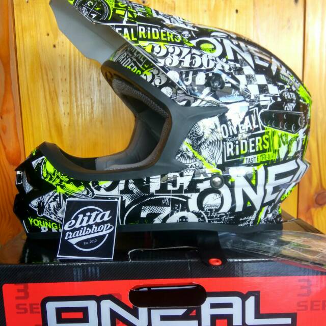 Helm Oneal series - 3 Attack Hi Vis Size M