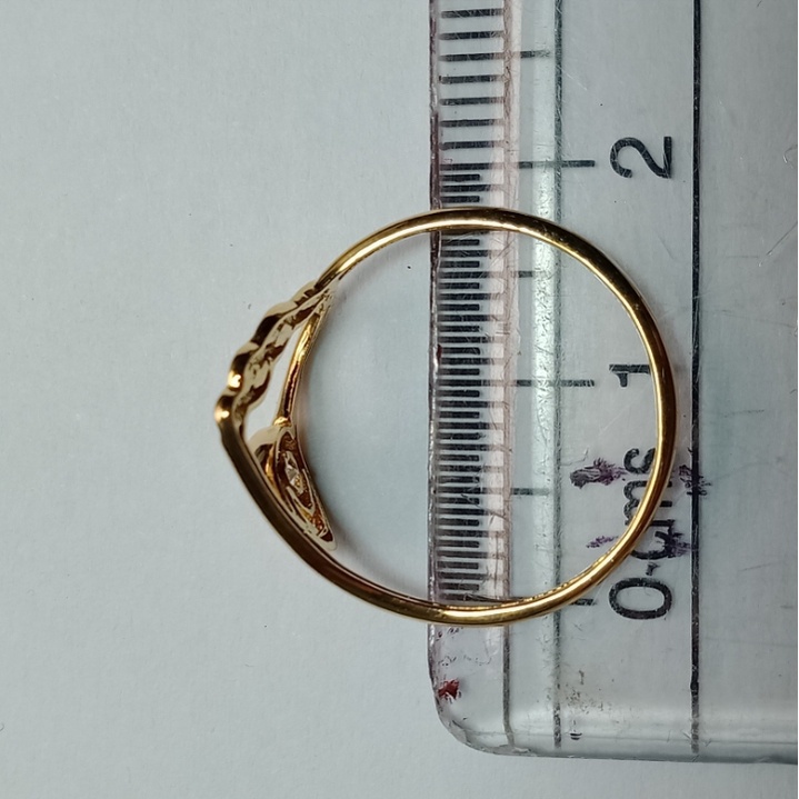 Cincin Emas 17K - 1.35 gr Kadar 750 - 542