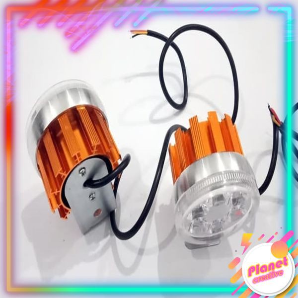 Lampu Tembak Sorot  2 Mode Putih dan Warna Warni