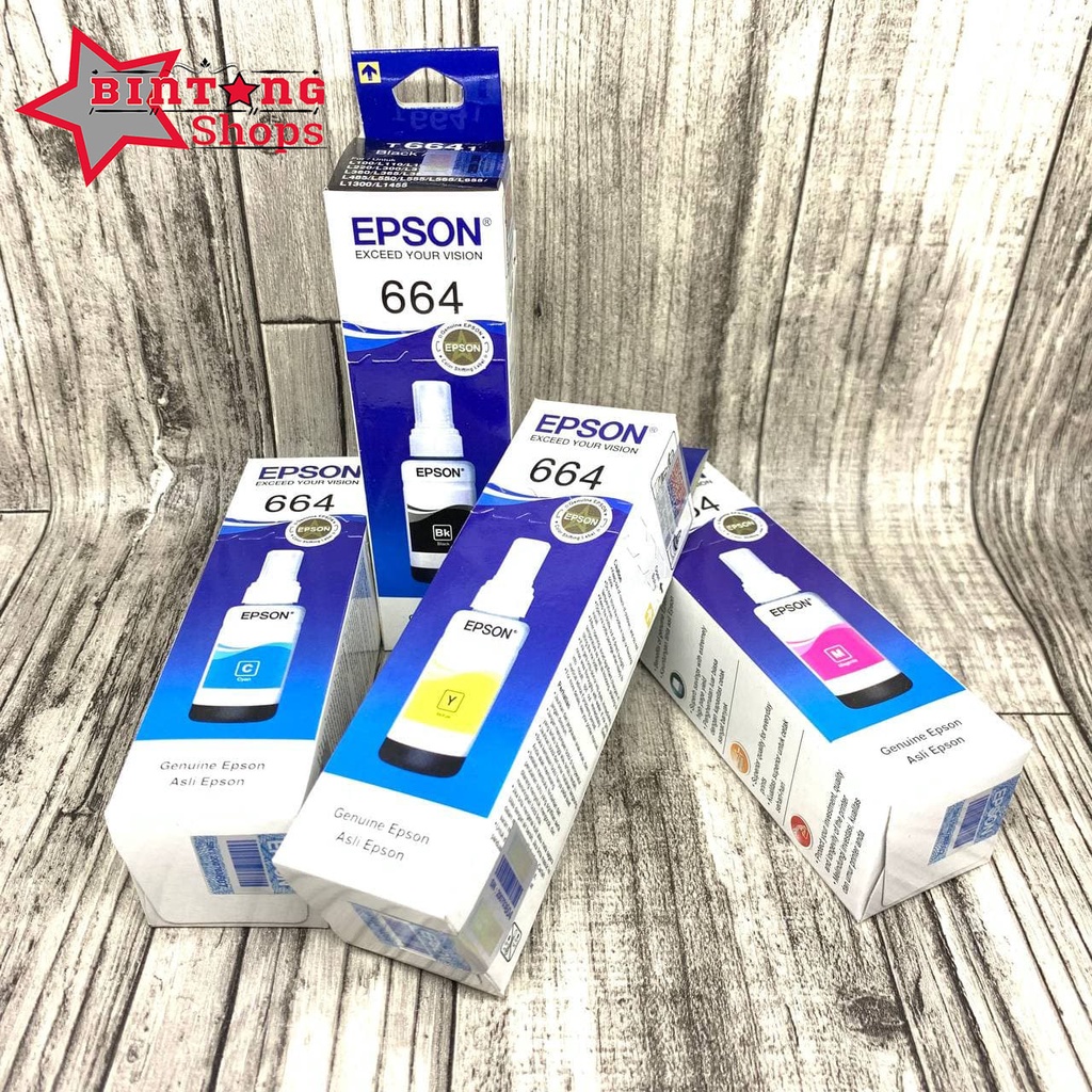Tinta Epson 664 For Ink Printer L100 L120 L200 L210 L220 L310 L360-1