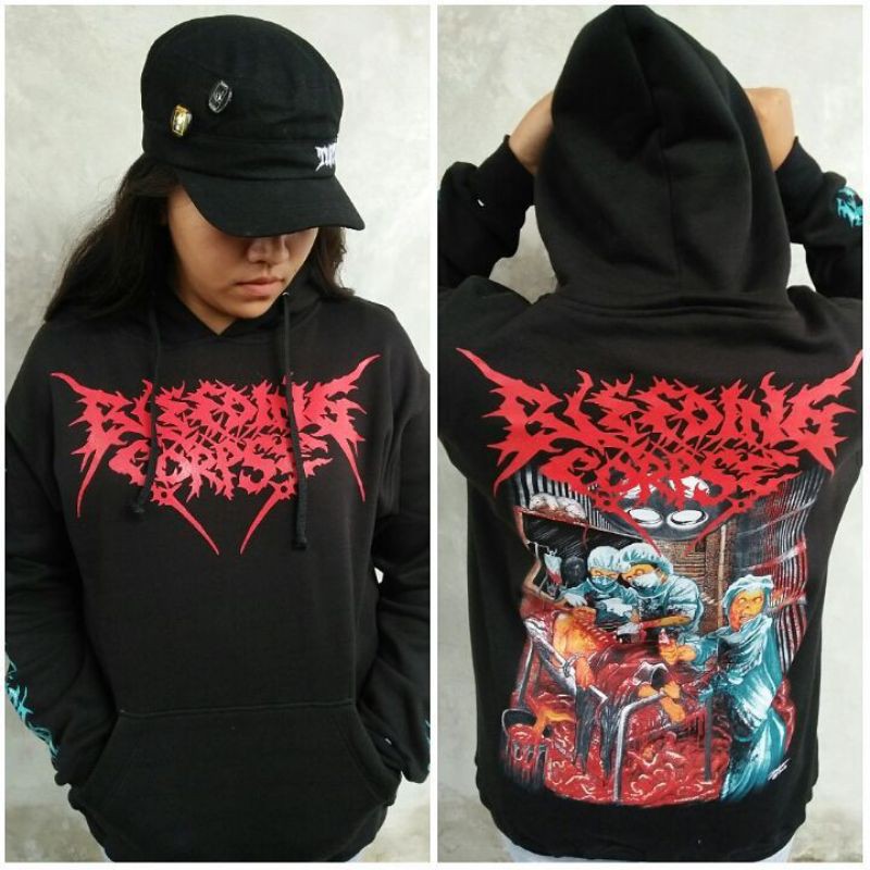 HOODIE BLEEDING CORPSE