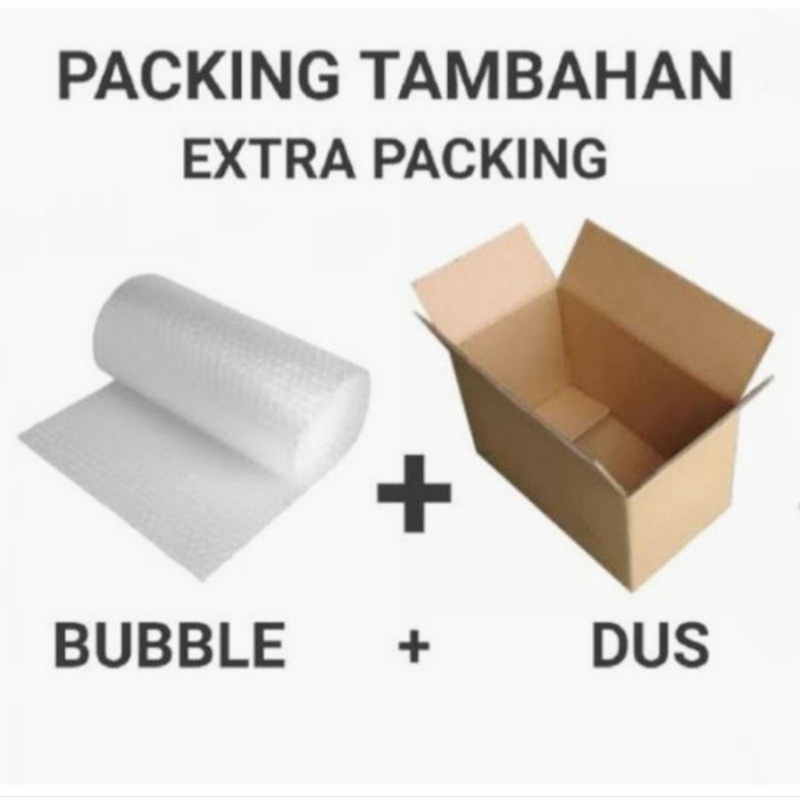 

BUBBLE WARP + KARDUS PACKING TAMBAHAN