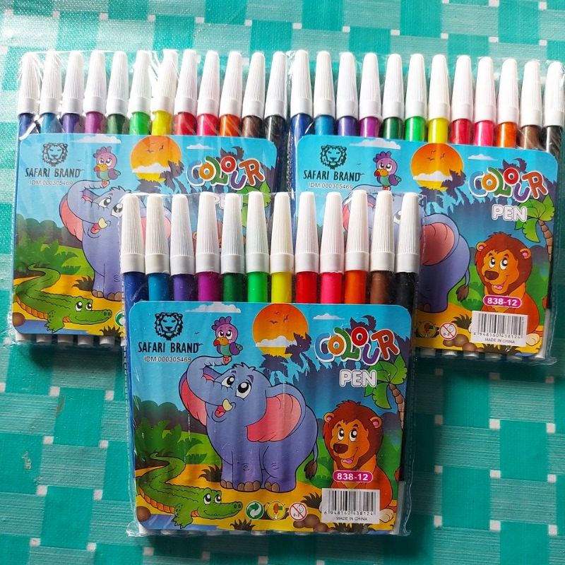 

SPIDOL WARNA 1 SET ISI 12PCS BERBAGAI MERK DIJUAL PER SET