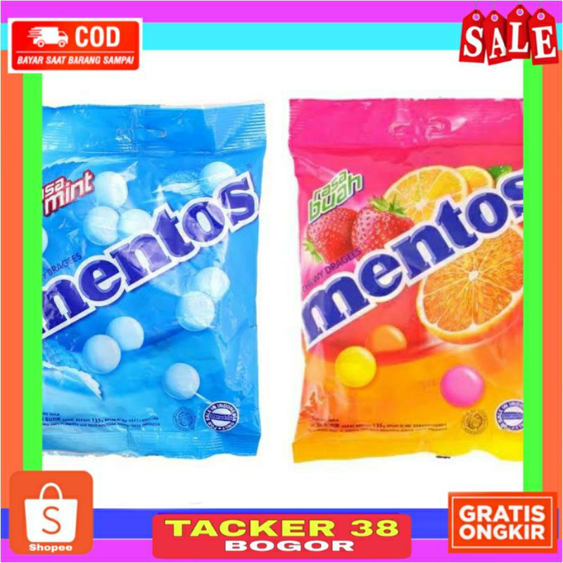 

PERMEN MENTOS ISI 50 PCS TERSEDIA RASA MINTZ DAN FRUITS