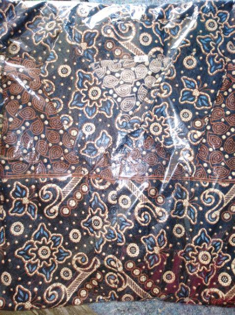 Bswart Batik Hrb026 Kenongo Hem Pendek Padi Pekalongan