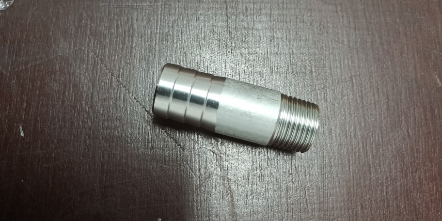 Pipa Nepel Selang Stainless 304 / Sambungan Selang Sch10 1/2