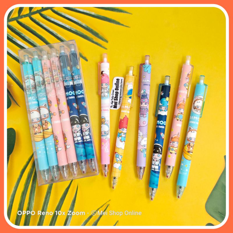 

Pulpen Gel Cetek Fancy Karakter Lucu (1Pcs)