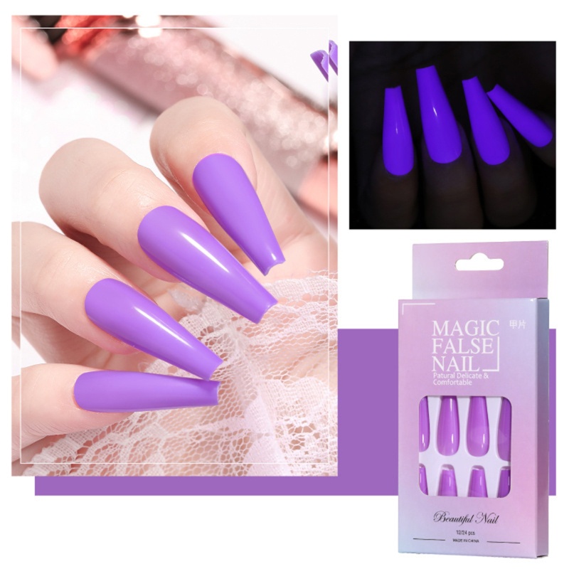 Siy Hiasan Kuku Bentuk Balerina Luminous Untuk Nail Art