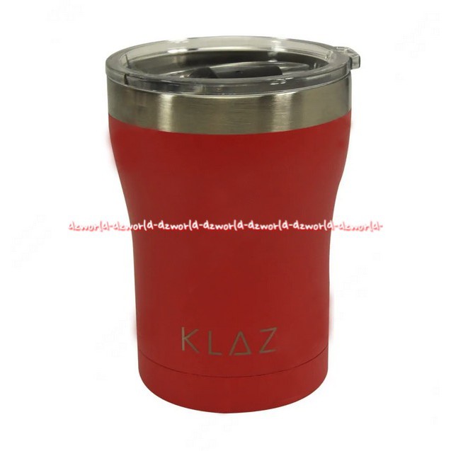 Klaz Vacuum Mug Cup Holder Gelas Dengan Tutup Suhu Tahan Panas Lama Cocok Untuk Gelas Di Mobil