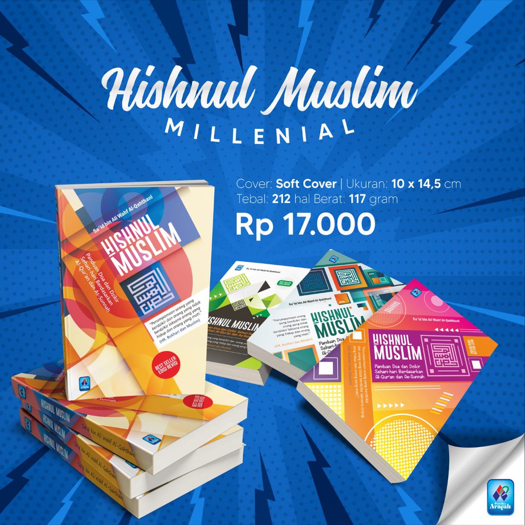 Hisnul Muslim Doa dan Dzikir Sehari-hari Pustaka Arafah Original