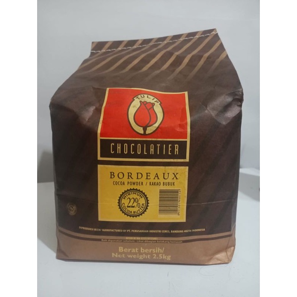 

Tulip Bordeaux Cocoa Powder - Coklat Bubuk Repack 250gr