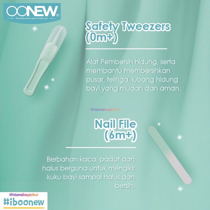 Gunting Kuku bayi -OONEW 4 in 1 Hygiene Set for Baby/Baby Manicure set