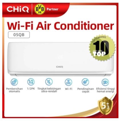 AC CHIQ 05QB 1/2 PK + MATERIAL + PASANG 0,5 PK