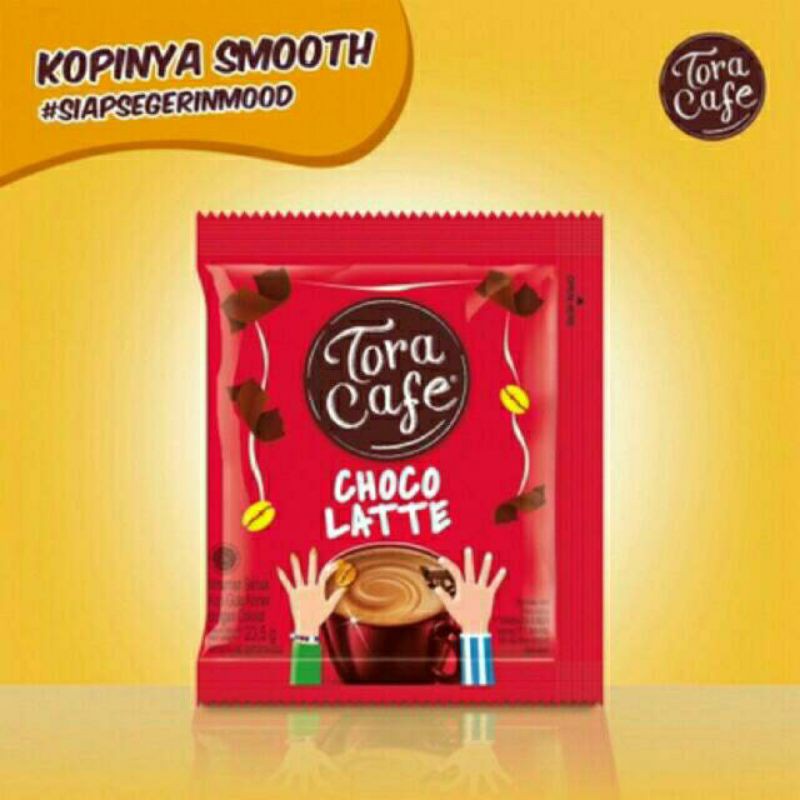 

Kopi Toracafe Choco Latte Sachet (1 renceng isi 10 x 23gr) | Kopi Torabika Tora Cafe