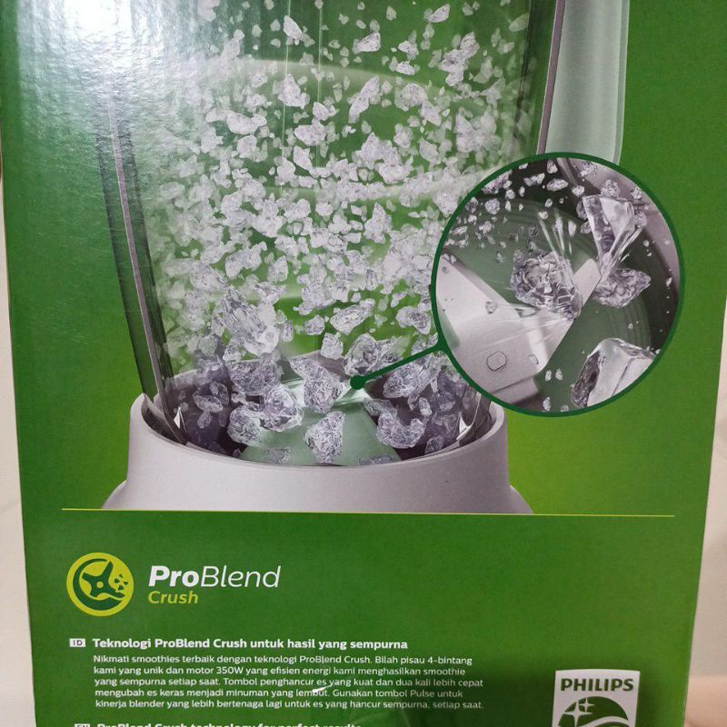 BLENDER PHILIPS 5000 SERIES HR2221 HR 2221 PLASTIK TIPE BARU MELEMBUTKAN ES SELEMBUT SALJU GARANSI RESMI