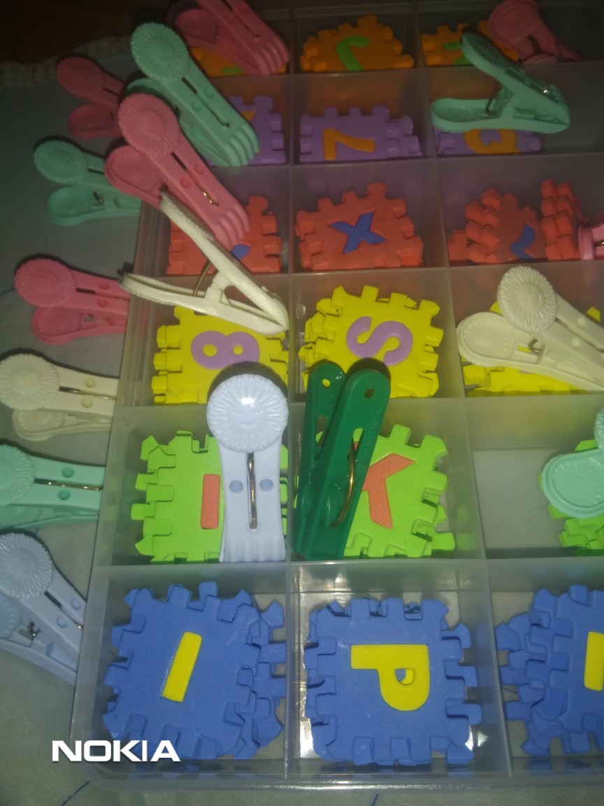 Jepitan Baju Murah/ Jepit Jemuran Motif Bunga