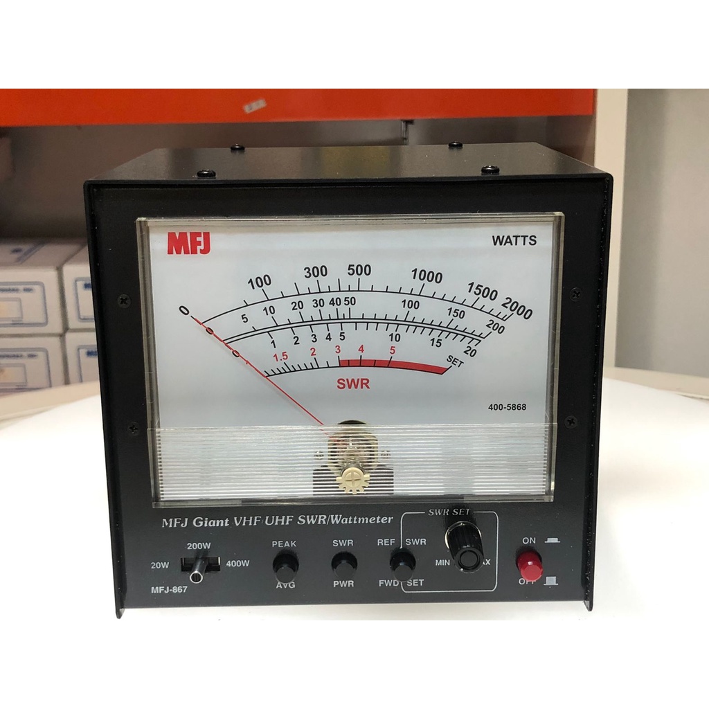 MFJ 867 Giant VHF/UHF SWR /WATT Meter