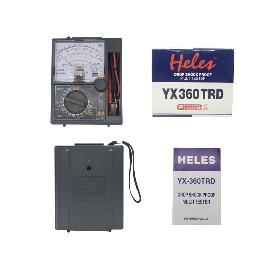 Multitester Heles YX360TRD Multimeter Analog YX 360 TRD Tester YX-360TRD