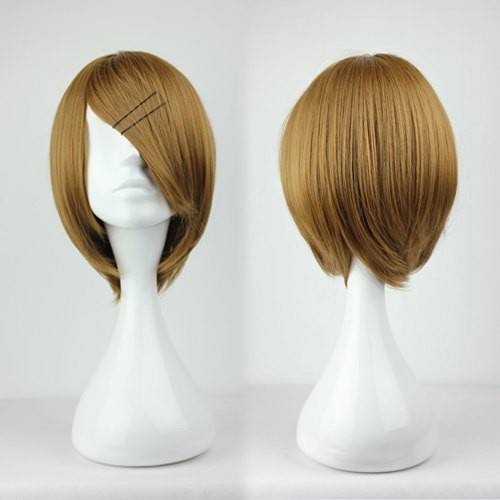 Wig MCoser Brown 32cm 013K - Kuroko no Basuke - Aida Riko