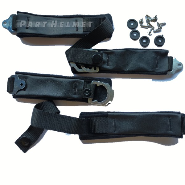 Tali DD ring full face universal chin strap Plus Paku belah INK KYT NHK CROSS DLL | TALI DD RING COD