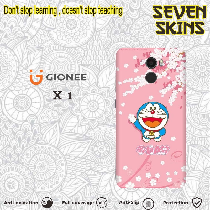 SKIN HANDPHONE DAPAT 2 PCS  GIONEE X1 DORAEMON