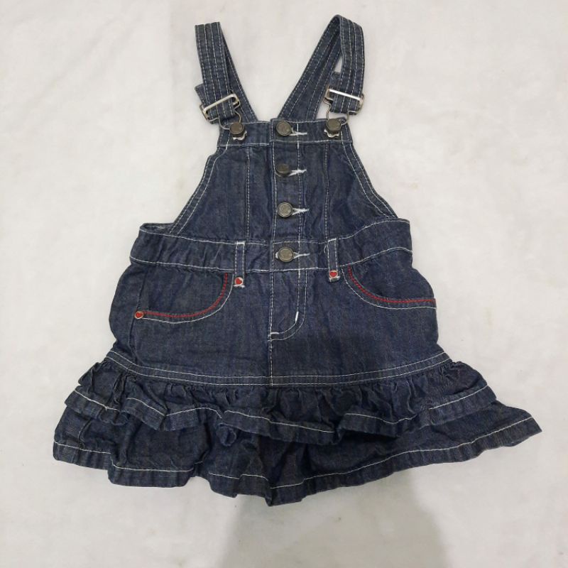 Overall Denim Anak pemakaian pribadi/Overall Denim Bayi