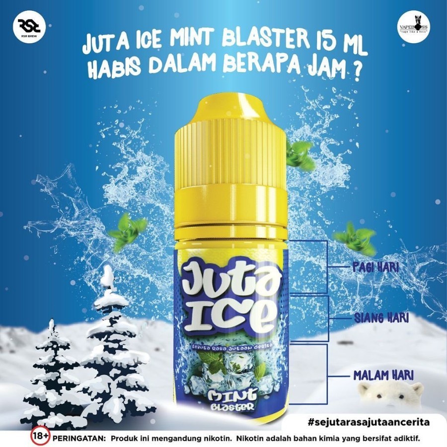 JUTA JUICE ICE MINT SALT 12MG 35MG 30ML